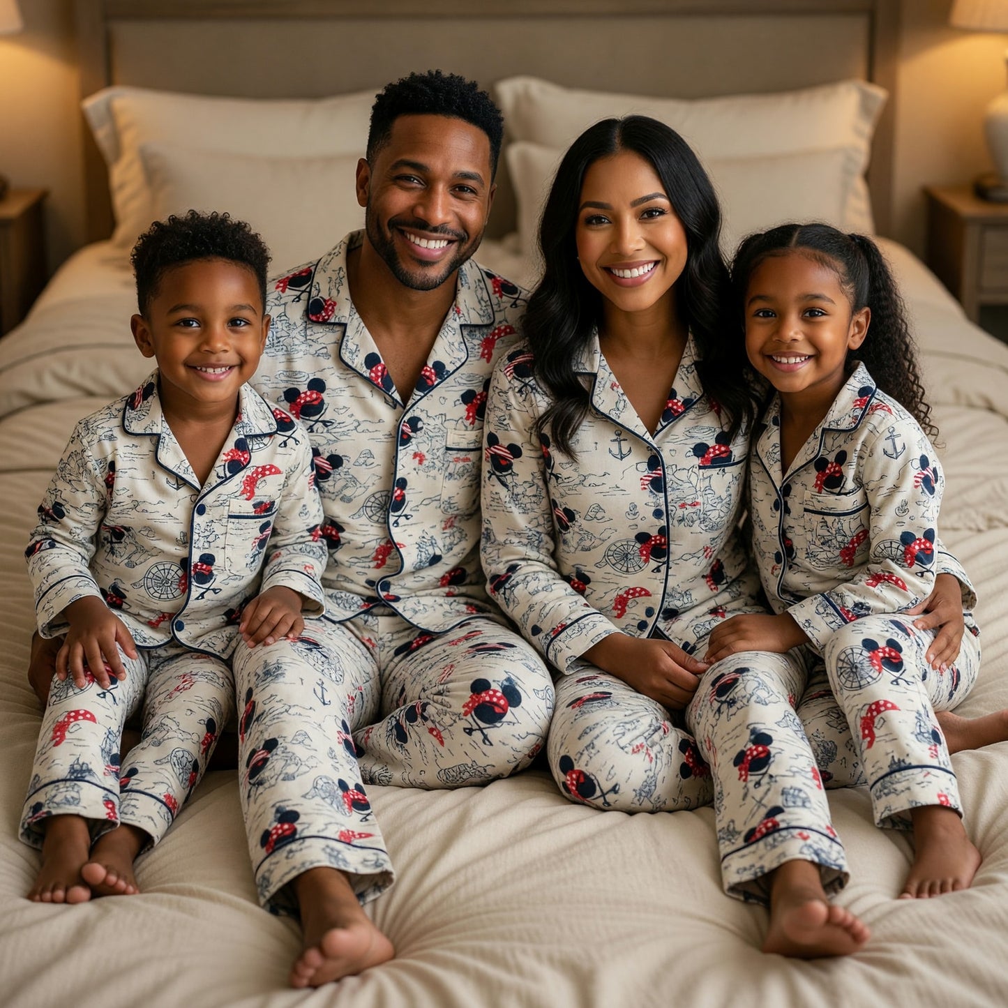 Pirate Mouse Thick Pajama Set - Pirate Sleepwear