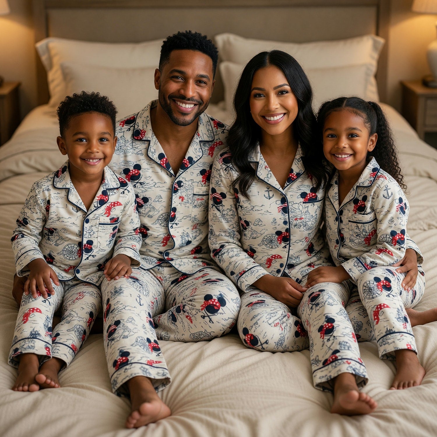 Pirate Mouse Thick Pajama Set - Pirate Sleepwear