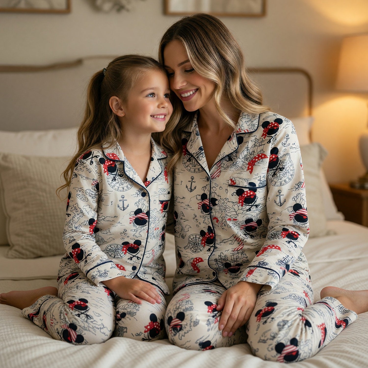 Pirate Mouse Thick Pajama Set - Pirate Sleepwear