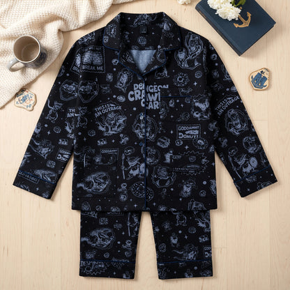 Dungeon Crawler Thick Pajama Set - LitRPG Fantasy Sleepwear