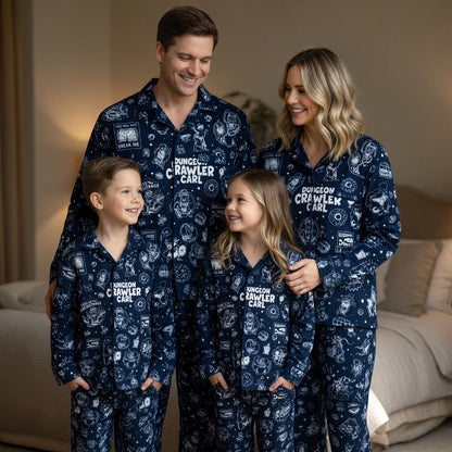 Dungeon Crawler Thick Pajama Set - LitRPG Fantasy Sleepwear