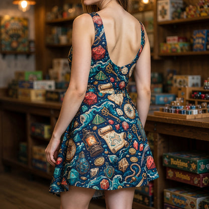 Pirate Jumpsuit Skirt - Nautical Dice RPG Adventure Apparel