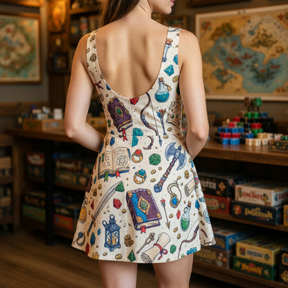 Fantasy RPG Jumpsuit Skirt - Tabletop Gaming Apparel