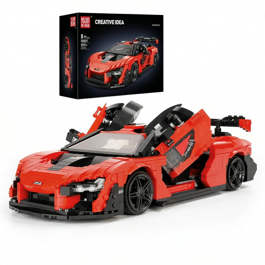 Mould King 10007 Red Sport Racing Car
