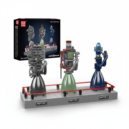 Mould King 10247 Raptor Rocket Engine - Technical Building Block Kit