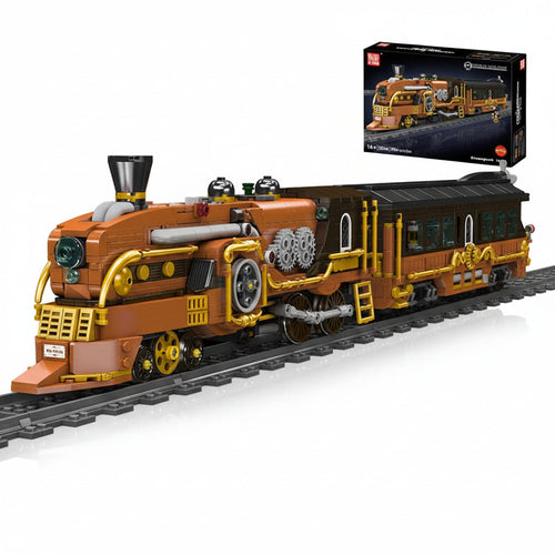 Mould King 12046 Steampunk RC Train - Building Block Set
