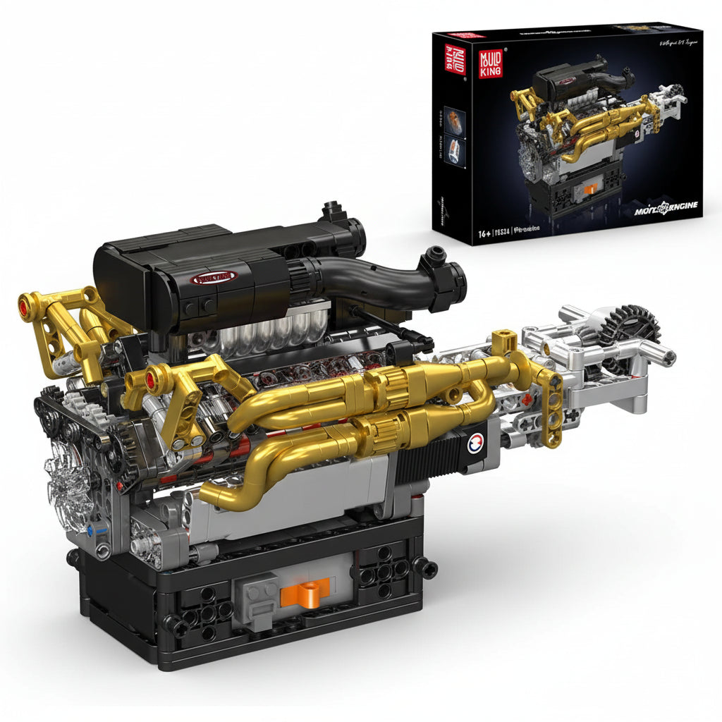 Mould King 10224 Valkyrie V12 Engine