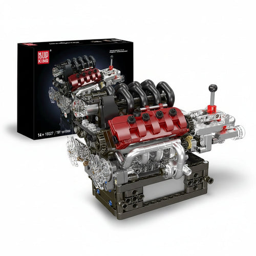 Mould King 10227 V8 Engine - Motorized Building Block Kit