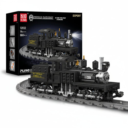 Mould King 12032 RC Shay Steam Locomotive - Building Blocks Kit