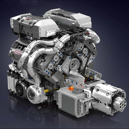 Mould King 10201 W16 Supercar Engine