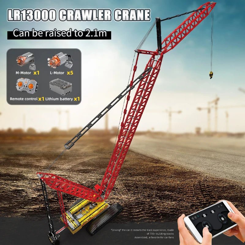 Mould King 17015 RC Crawler Crane LR13000