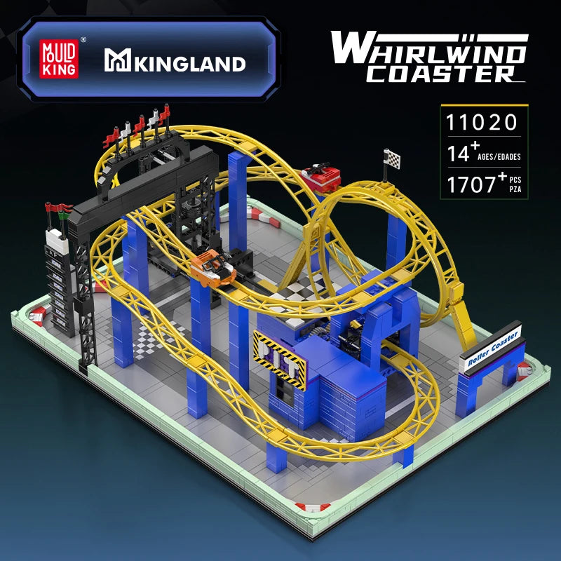 Mould King 11020 Motorized Whirlwind Coaster