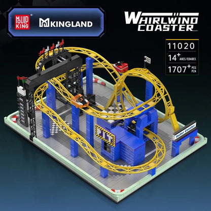 Mould King 11020 Motorized Whirlwind Coaster