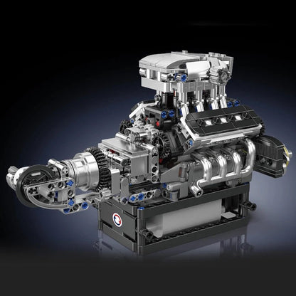 Mould King 10206 MCL Sport Car - Motorized V8 Engine Building Kit