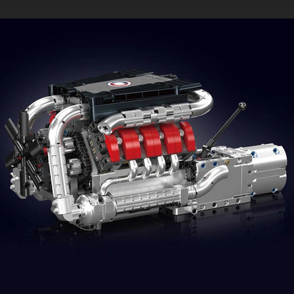 Mould King 10203 V8 Engine - Technical Building Block Set