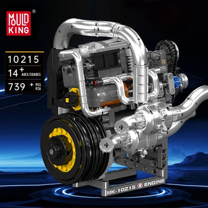 Mould King 10215 Supercar Engine