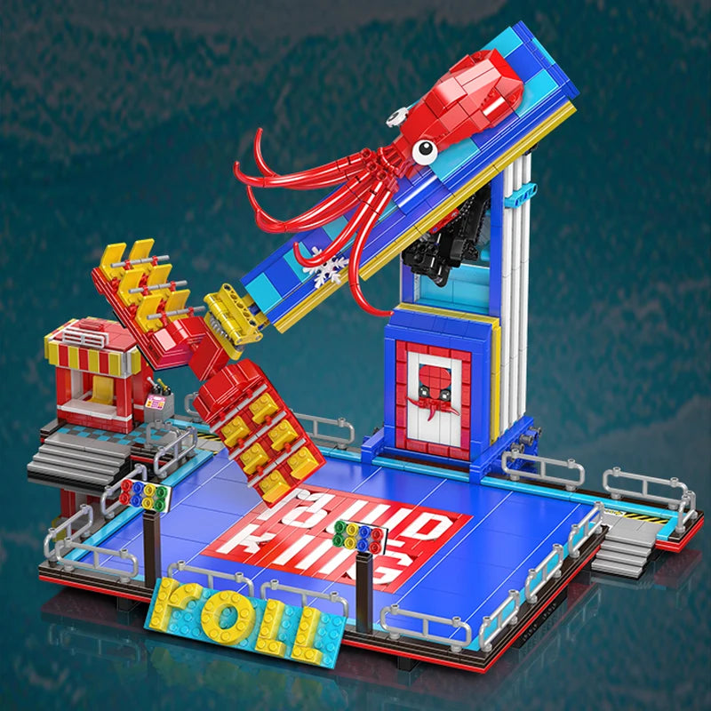 Mould King 11015 Motorized Octopus Ride