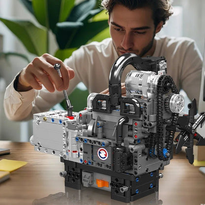 Mould King 10212 Supercar Rotary Engine - Building Kit