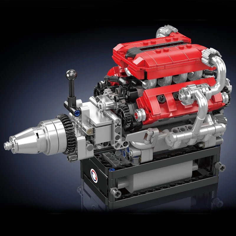 Mould King 10204 V8 Racing Engine