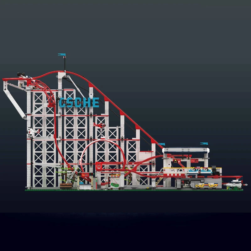 Mould King 11014 Motorized Roller Coaster
