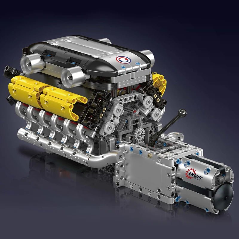 Mould King 10202 Supercar V12 Engine - Building Blocks Set