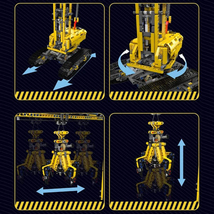 Mould King 17059 RC Crawler Crane