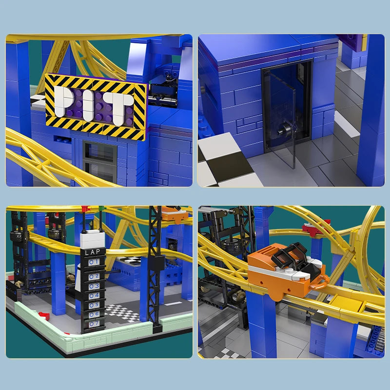 Mould King 11020 Motorized Whirlwind Coaster