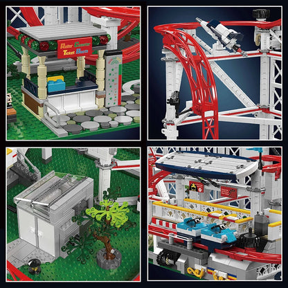 Mould King 11014 Motorized Roller Coaster