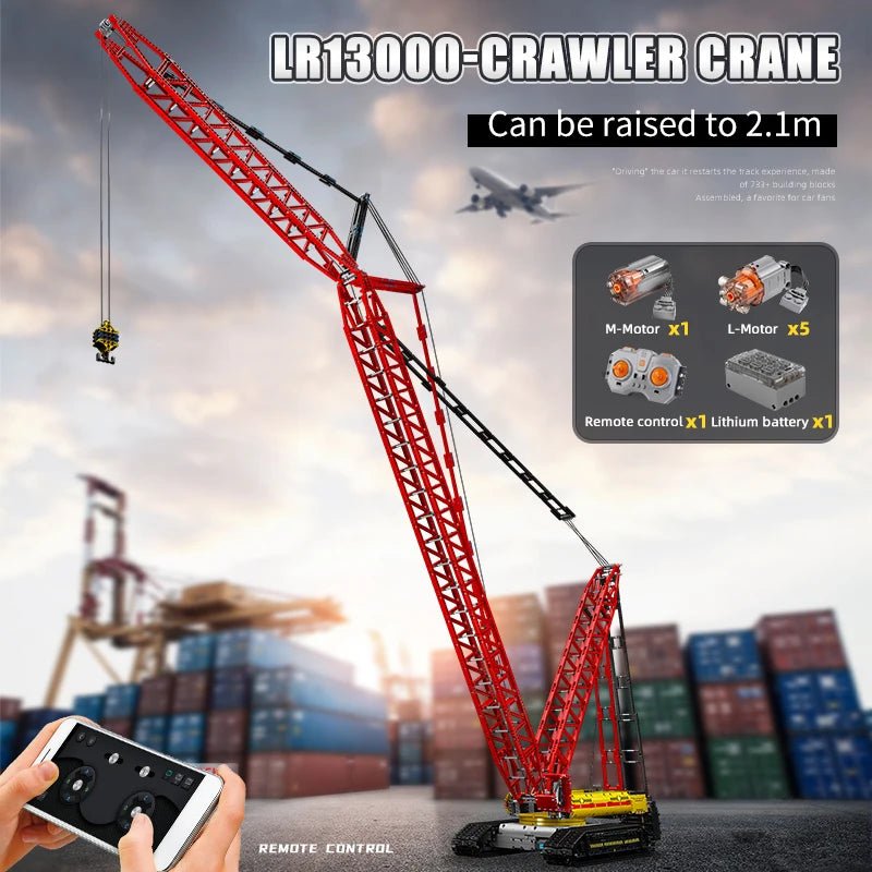 Mould King 17015 RC Crawler Crane LR13000