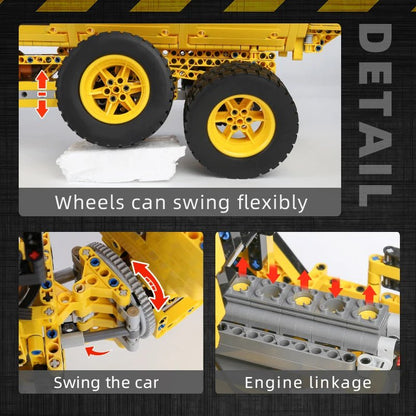 Mould King 17010 RC Dump Truck
