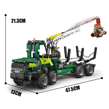 MOULD KING 19006 Pneumatic Forest Machine Truck