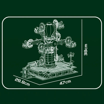 Mould King 11026 Motorized Windmill - Building Block Set
