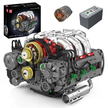 Mould King 10181 Motorized Flat Engine