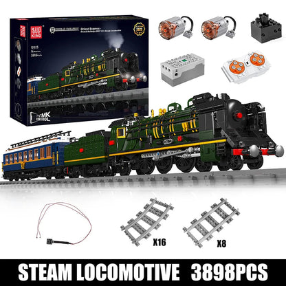 Mould King 12025 SNCF 231 Steam Locomotive - Motorized Building Blocks Set
