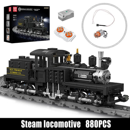 Mould King 12032 RC Shay Steam Locomotive - Building Blocks Kit