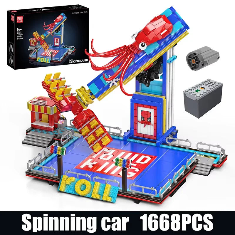 Mould King 11015 Motorized Octopus Ride