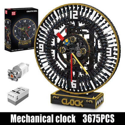 Mould King 10160 Motorized Mechanical Grand Clock - STEM Building Kit