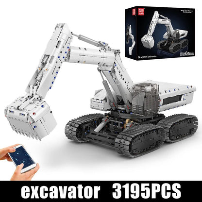 Mould King 17079 RC Sci-Fi Excavator - Technical Building Block Set