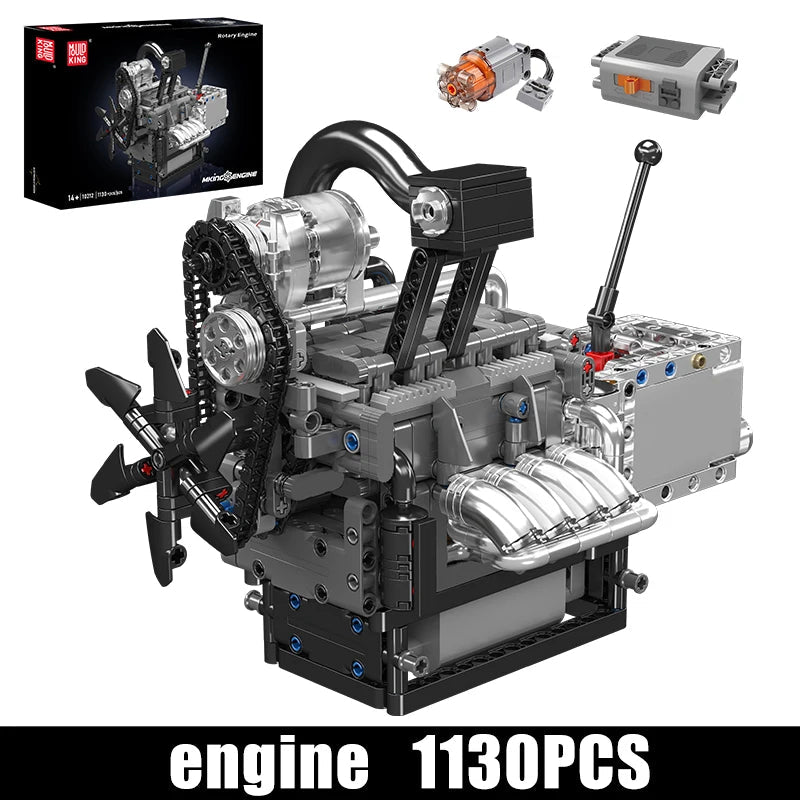 Mould King 10212 Supercar Rotary Engine - Building Kit