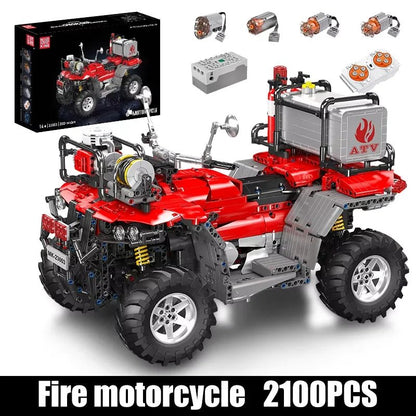Mould King 23003 RC Fire ATV - Technical Building Block Set