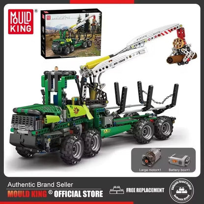 MOULD KING 19006 Pneumatic Forest Machine Truck