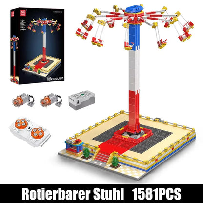 Mould King 11016 Motorized Flying Swing Ride - Building Block Set