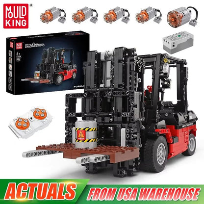 Mould King 13106 - Motorized Forklift Building Block Set