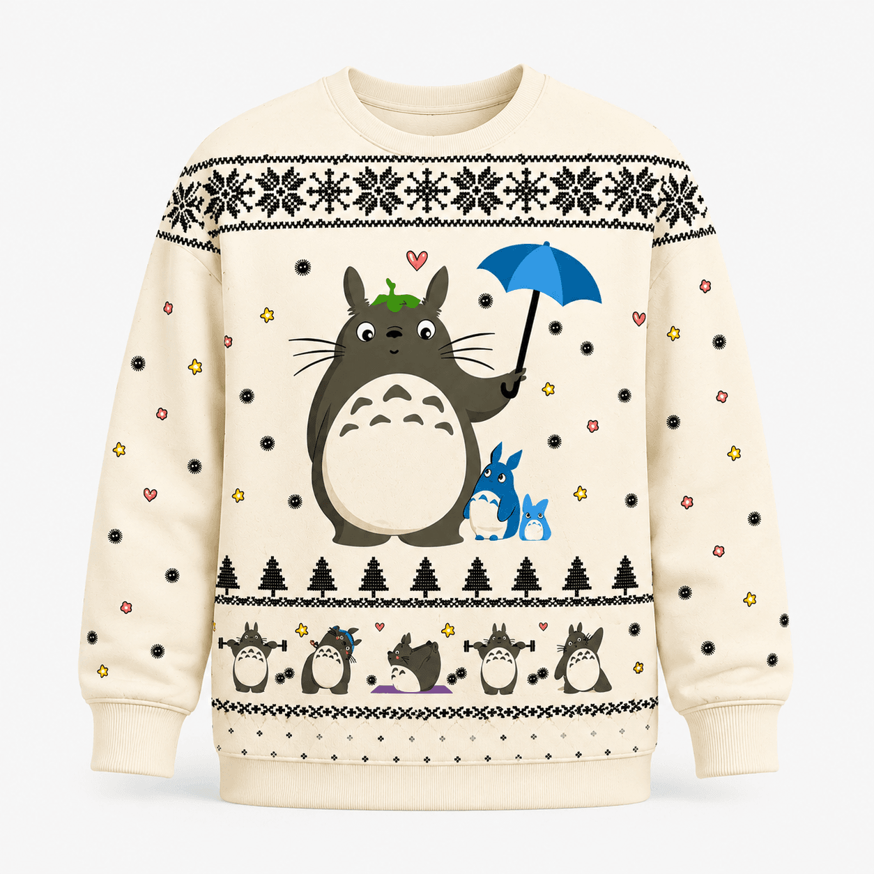 Forest Spirit Winter Wonderland All Over Print Hoodie - Anime Fan Apparel