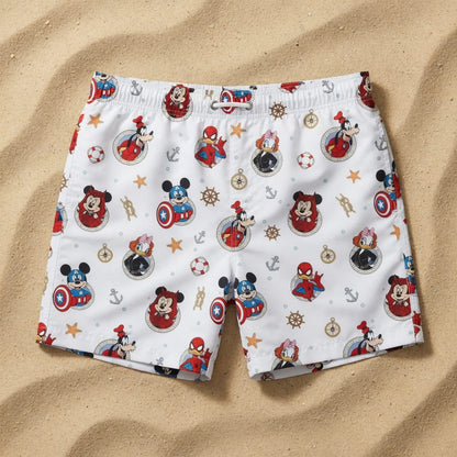 Nautical Heroes Premium Hawaiian Shirt - Mouse Shield Hero & Superhero Friends